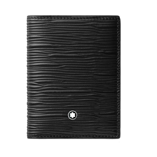 Montblanc 4 Compartment Card Holder Meisterstück 4810 Black 130929