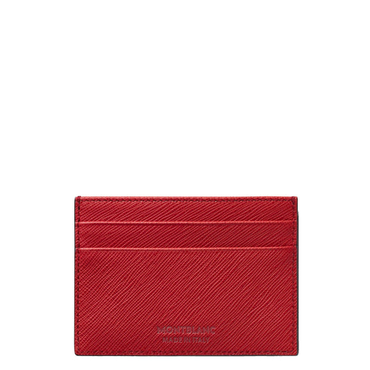 Montblanc Card Holder 5 Compartments Montblanc Sartorial Red 130831