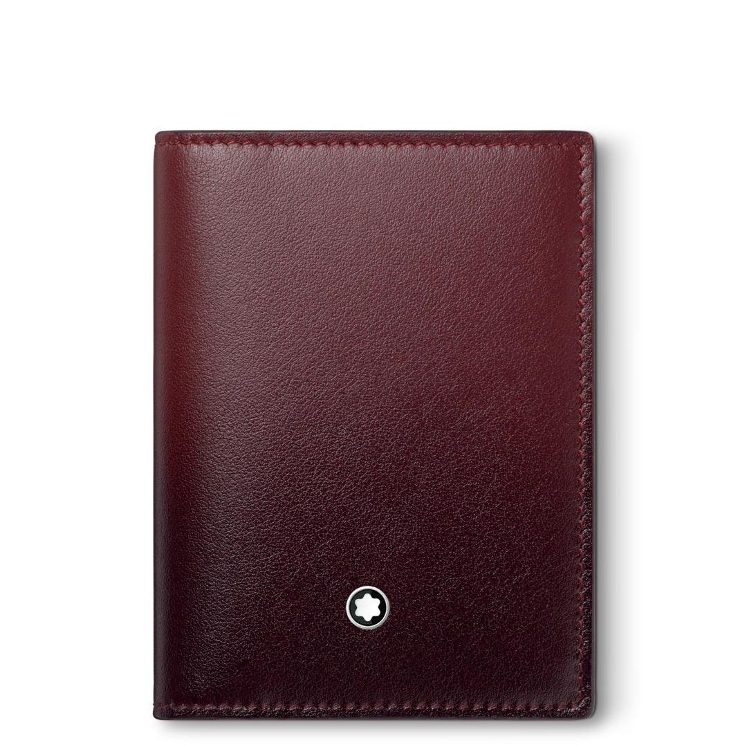 Montblanc Kreditkartenetui 4 Fächer Meisterstück Bordeaux 131683
