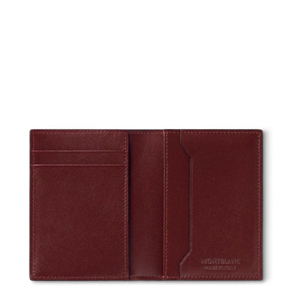 Montblanc Kreditkartenetui 4 Fächer Meisterstück Bordeaux 131683