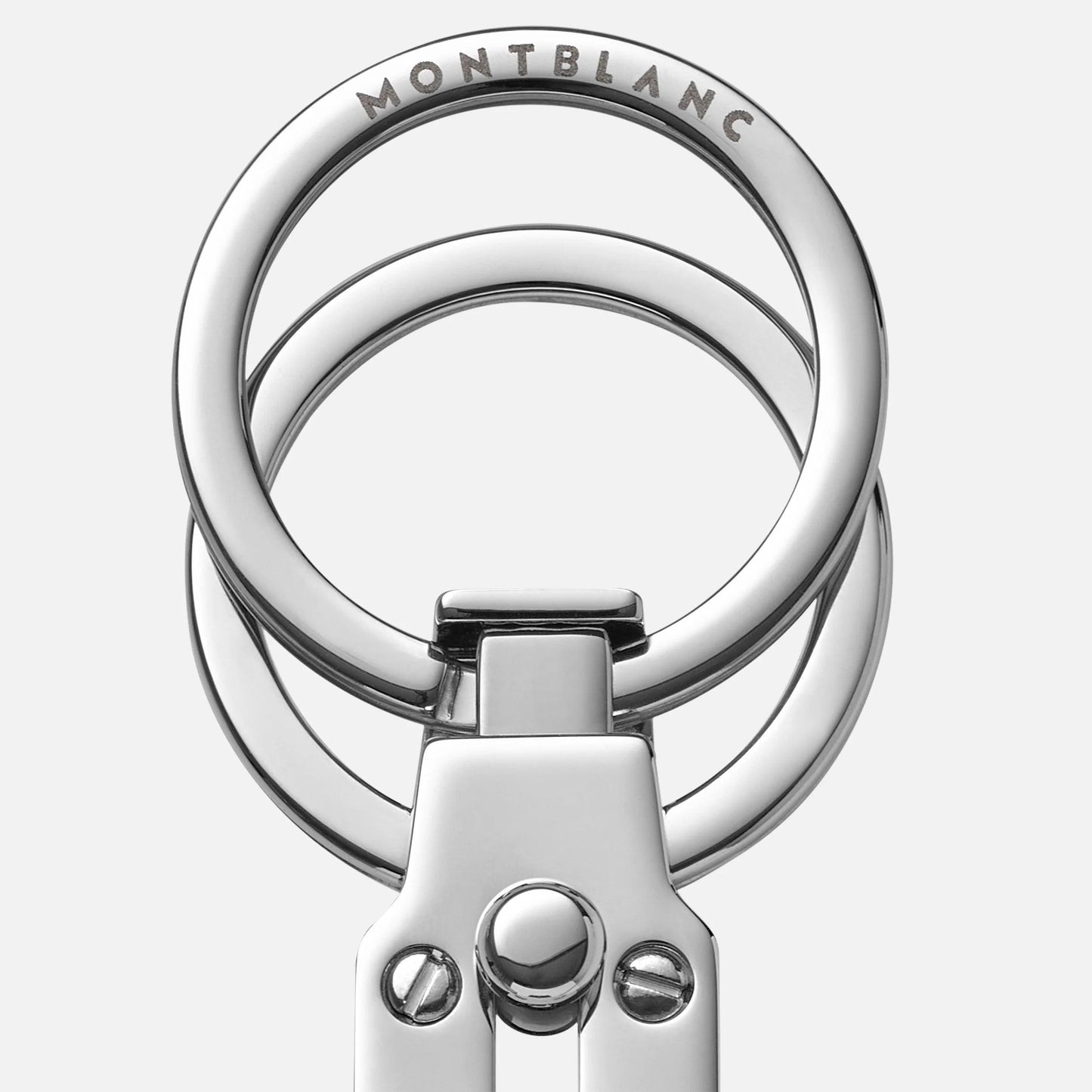 Montblanc portachiavi con passante Sartorial turchese 131738