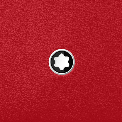 Montblanc Schlüsselanhänger Meisterstück mit 4 Fächern rot/schwarz 129691
