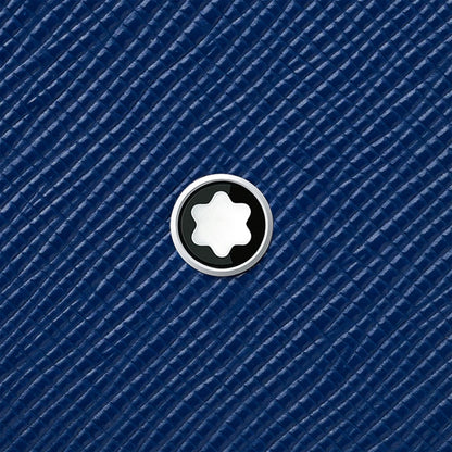 Montblanc portafoglio 6 scomparti Montblanc Sartorial blu 130812