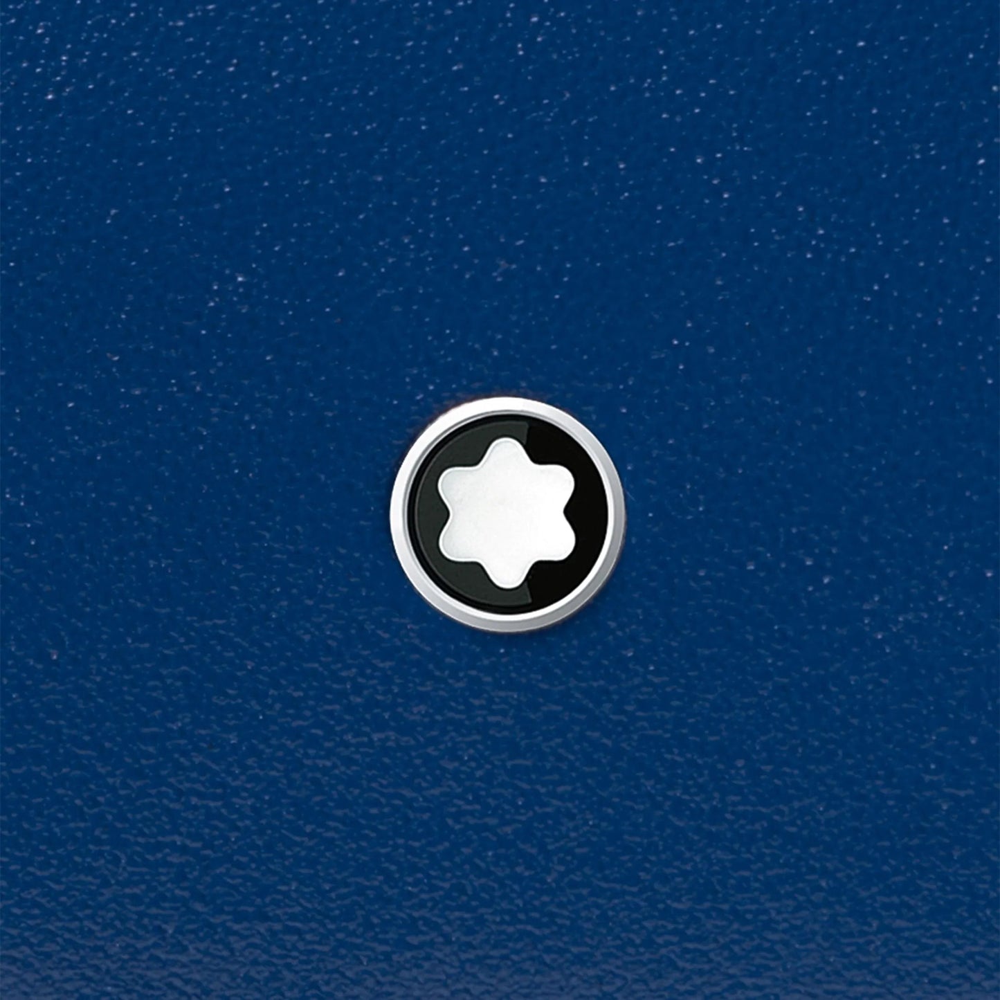 Montblanc Kompaktes Portemonnaie mit 6 Fächern Meisterstück schwarz/blau 129678