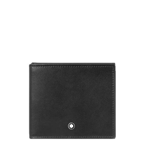 Montblanc Slim Wallet Trio Soft 4 Compartments Black 198145