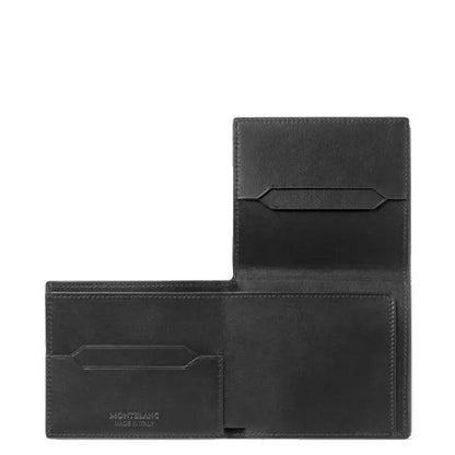 Montblanc Slim Wallet Trio Soft 4 Compartments Black 198145