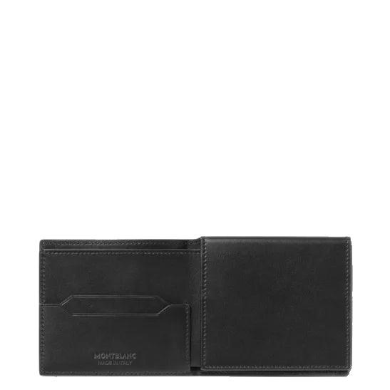 Montblanc Slim Wallet Trio Soft 4 Compartments Black 198145
