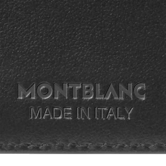 Montblanc Slim Wallet Trio Soft 4 Compartments Black 198145