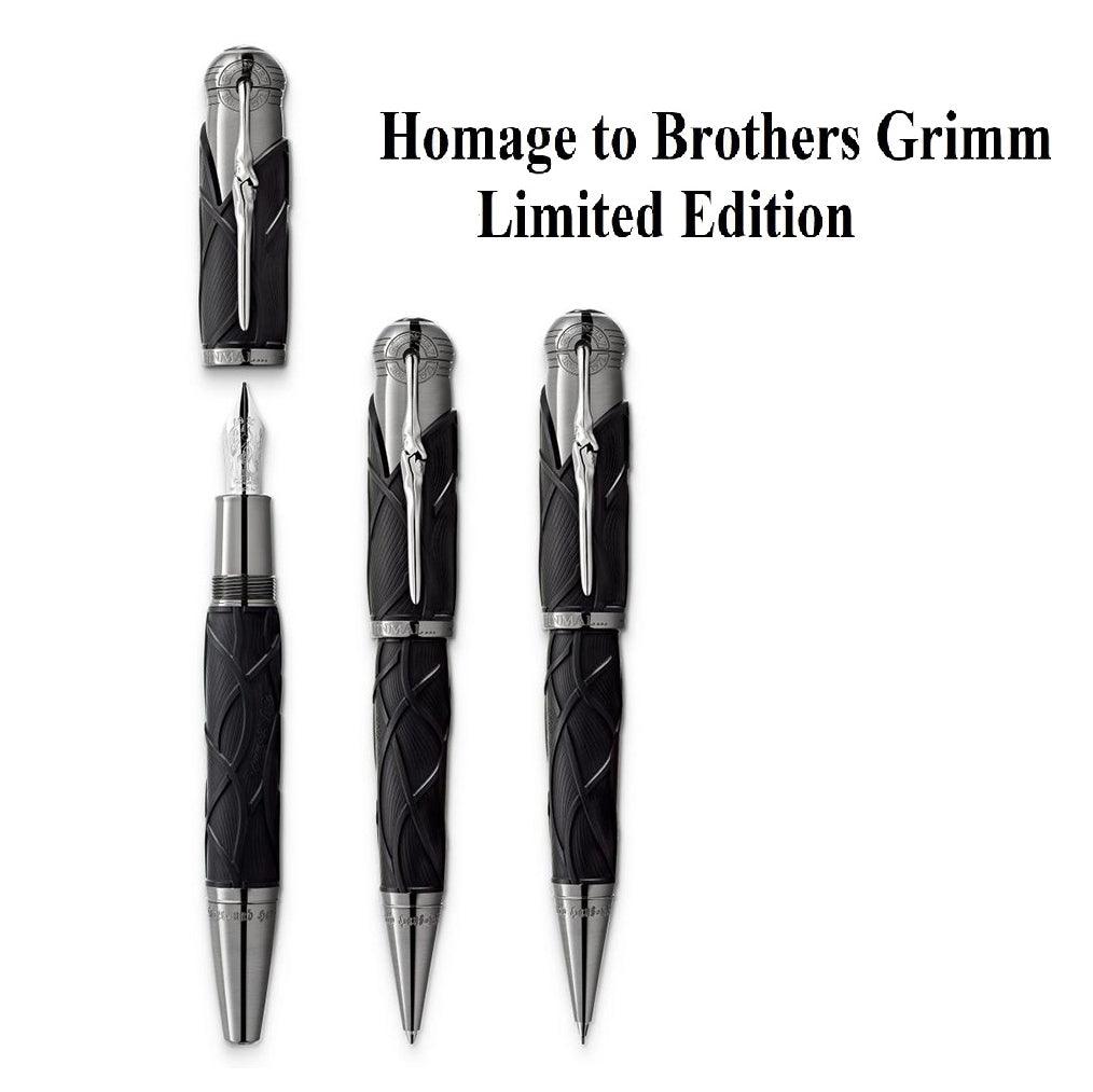 Montblanc Writers Edition 2022 Brothers Grimm Pen Set ( Fountain Pen + Rollerball + Ballpoint ) Limited Edition 128367