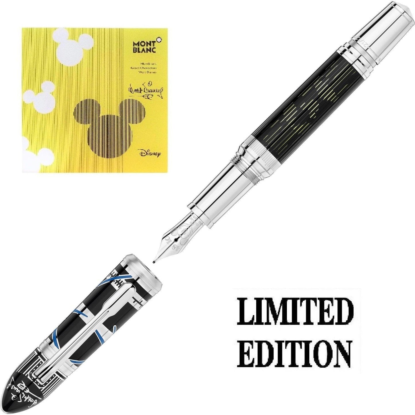 Montblanc Great Characters Walt Disney Limited Edition 1901 Fountain Pen M Tip 119837