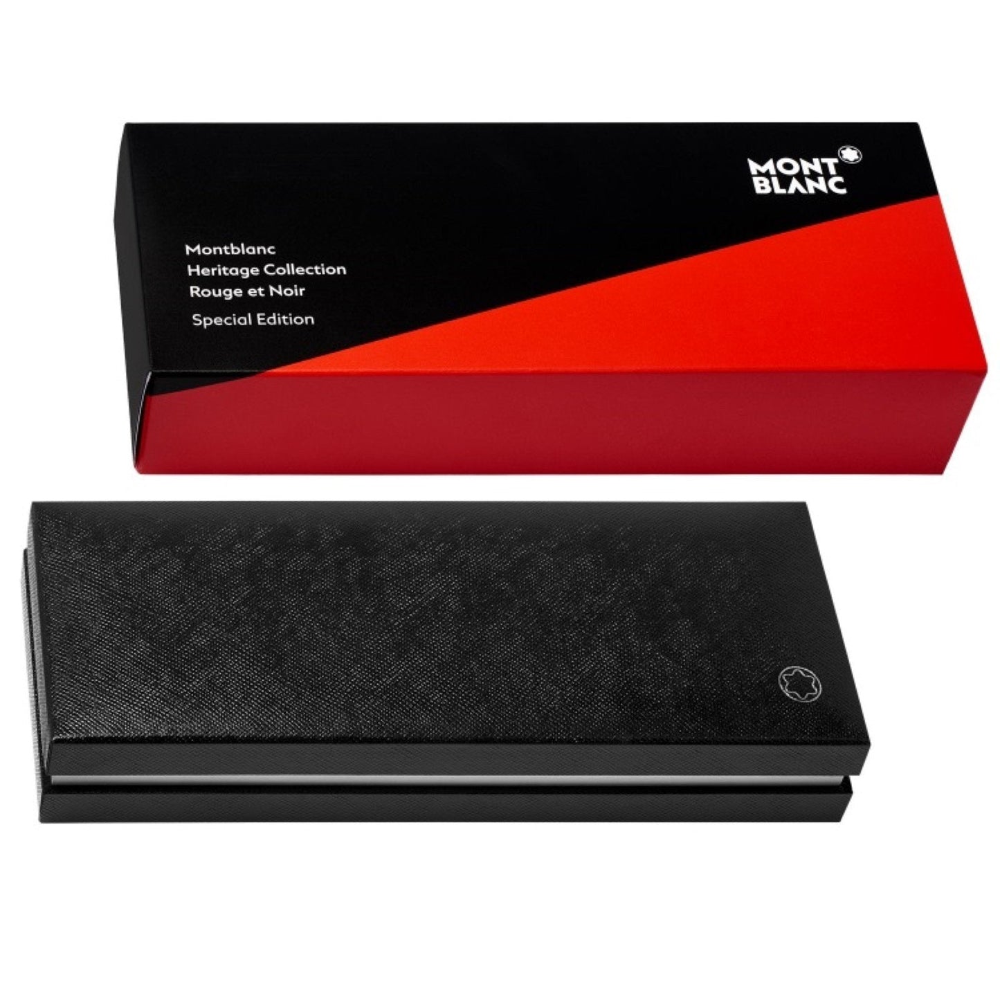 Montblanc stilografica Heritage Collection Rouge et Noir edizione speciale nero punta M 114722