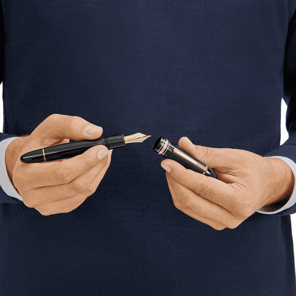 Montblanc stylo-plume Meisterstück 149 finition or plume M 115384 nouvelle référence 132113