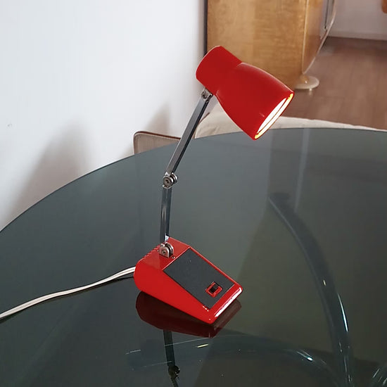 Lampada da Tavolo MG made in Hong Kong, 1970