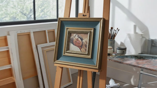 "Bambina dormiente" di Francesco Galante (1884-1972) , opera firmata