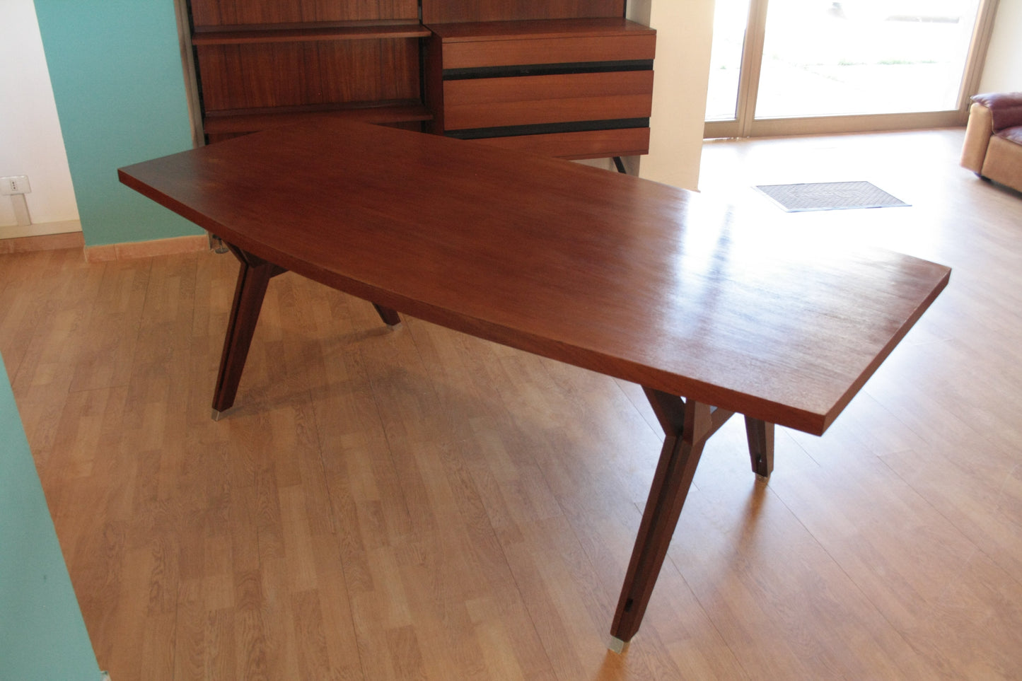 Tavolo Tolomeo di Ico Parisi ed Ennio Fazioli, elegante tavolo da pranzo anni 50