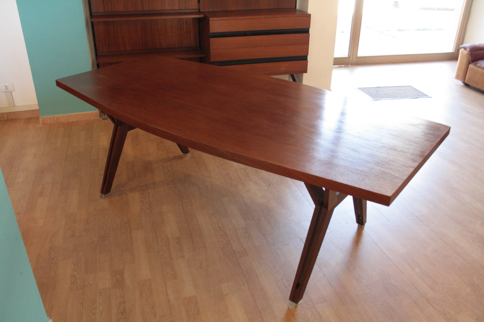 Tavolo Tolomeo di Ico Parisi ed Ennio Fazioli, elegante tavolo da pranzo anni 50