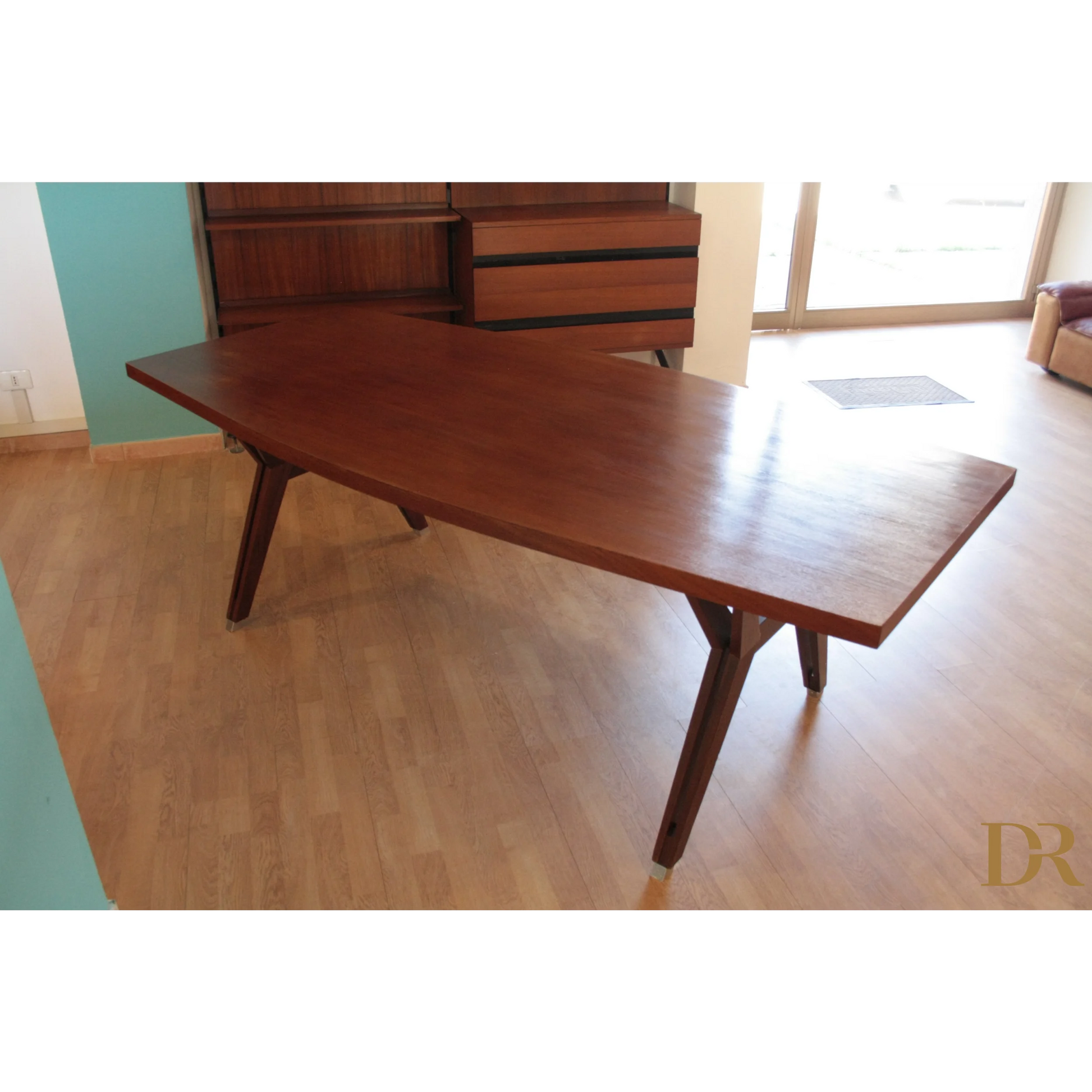 Tavolo Tolomeo di Ico Parisi ed Ennio Fazioli, elegante tavolo da pranzo anni 50