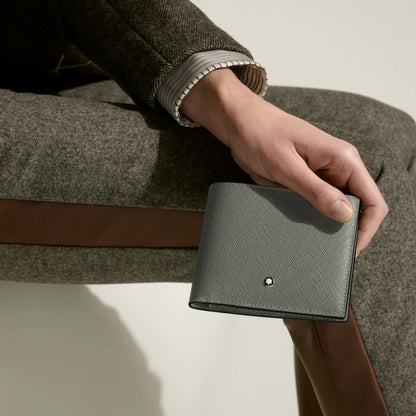 Montblanc Wallet 8 Compartments Sartorial Grey 199370