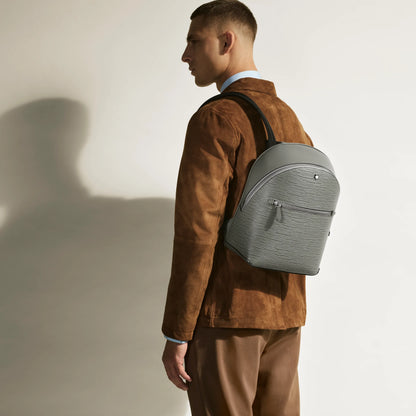 Montblanc mini backpack 4810 medium grey 199326