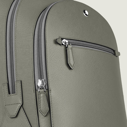 Montblanc Sartorial Medium Backpack with 3 Compartments, Medium Grey 199360
