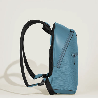 Montblanc Small Backpack 4810 Smoky Blue 199325