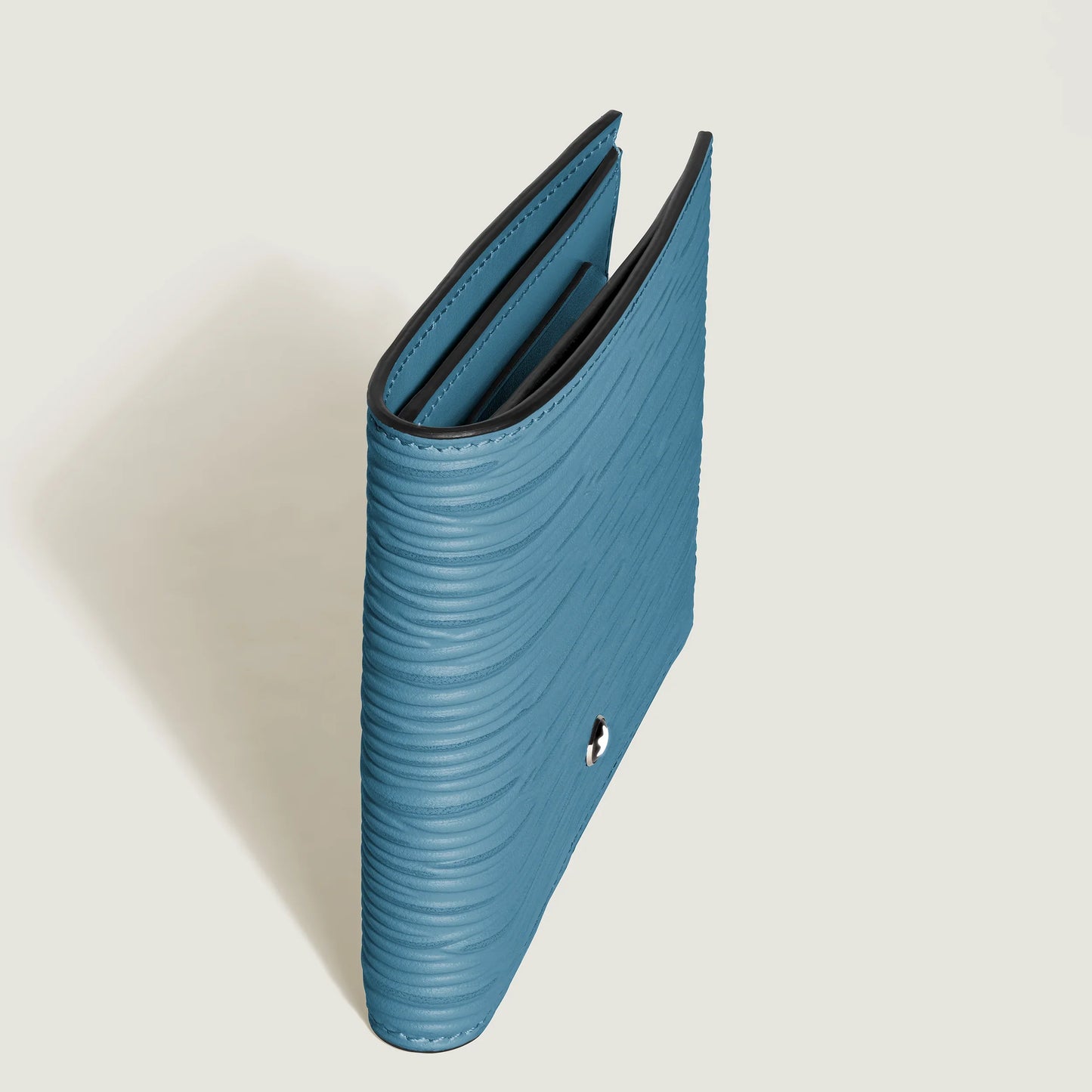 Montblanc Wallet 8 Compartments 4810 Smoked Blue 199343