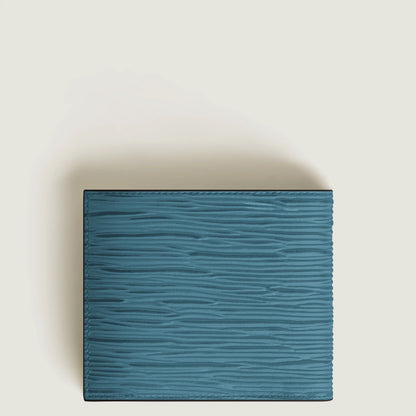 Montblanc Wallet 8 Compartments 4810 Smoked Blue 199343