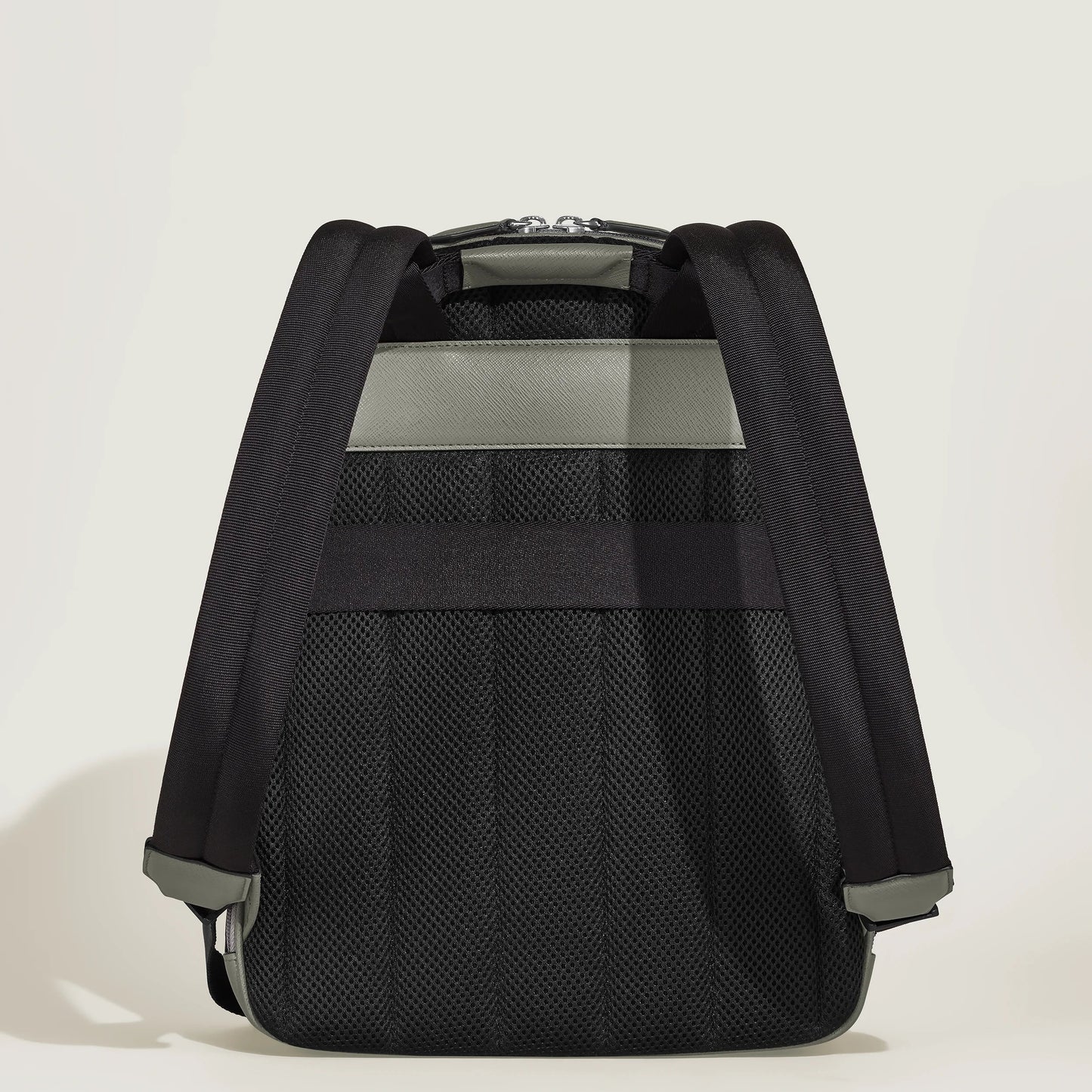 Montblanc Sartorial Medium Backpack with 3 Compartments, Medium Grey 199360