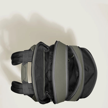 Montblanc Sartorial Medium Backpack with 3 Compartments, Medium Grey 199360