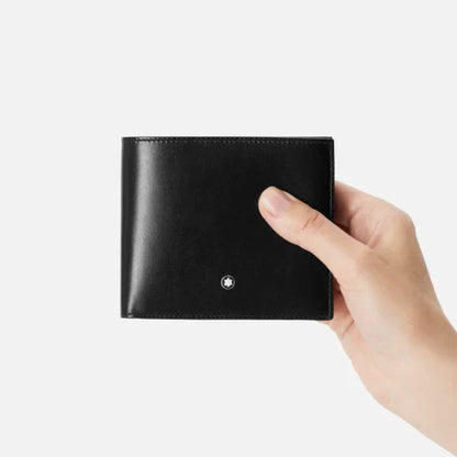 Montblanc Meisterstück Wallet 10 Compartments with Coin Purse Black 198315