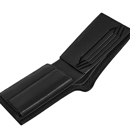 Montblanc wallet with coin pocket 4 compartments black 220217