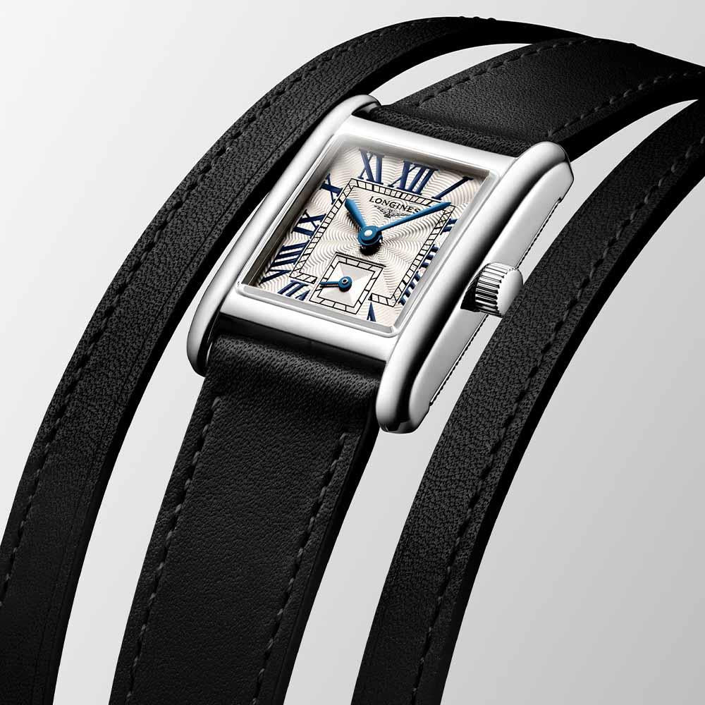 Longines Uhr Mini Dolcevita 21.50x29.00 silber Quarz Stahl L5.200.4.71.0