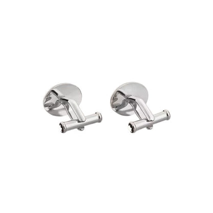 Montblanc Meisterstück Oval Steel Cufflinks 134468