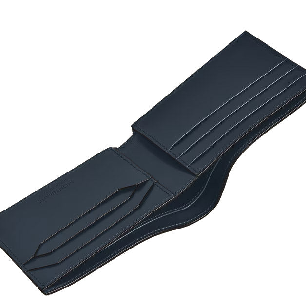 Montblanc 6cc Wallet Leather Meisterstück Blue Velvet 220446
