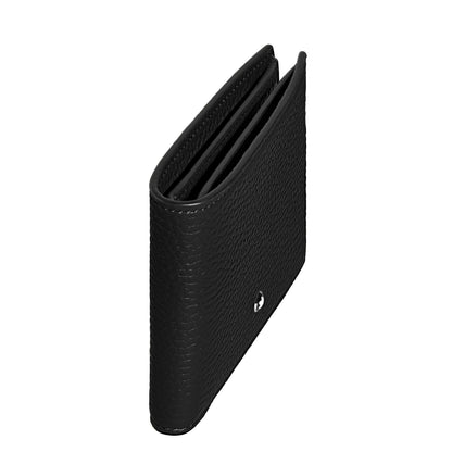Montblanc wallet with coin pocket 4 compartments black 220217