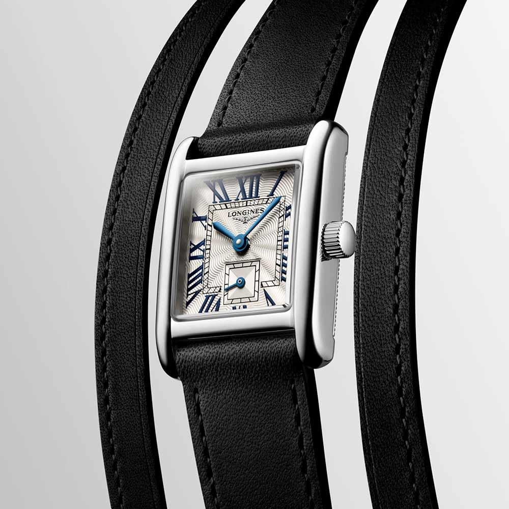 Longines Uhr Mini Dolcevita 21.50x29.00 silber Quarz Stahl L5.200.4.71.0