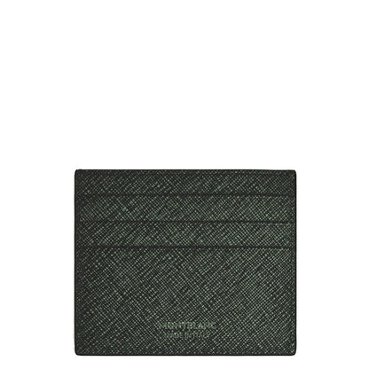 Montblanc Khaki Tweed 6 Pocket Card Holder 220390