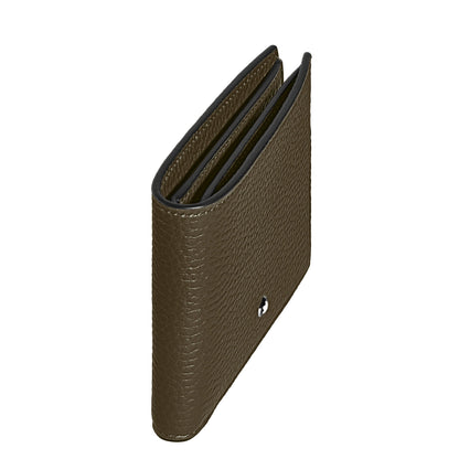 Montblanc 6cc Khaki Wallet 220197