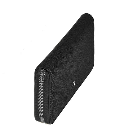 Montblanc Wallet 12 Compartments with Medium Zipper Sartorial Black 220361