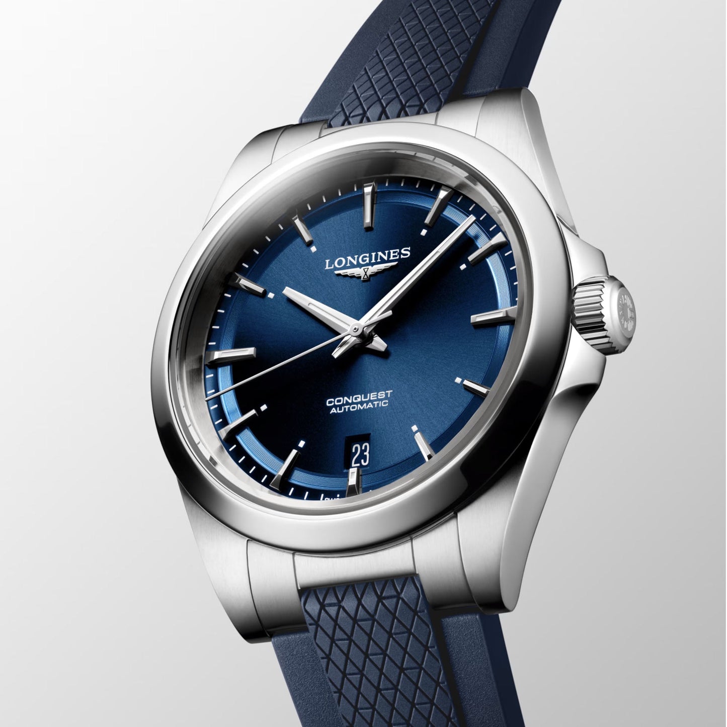 Longines Conquest Watch 38mm Blue Automatic Steel L3.720.4.92.9