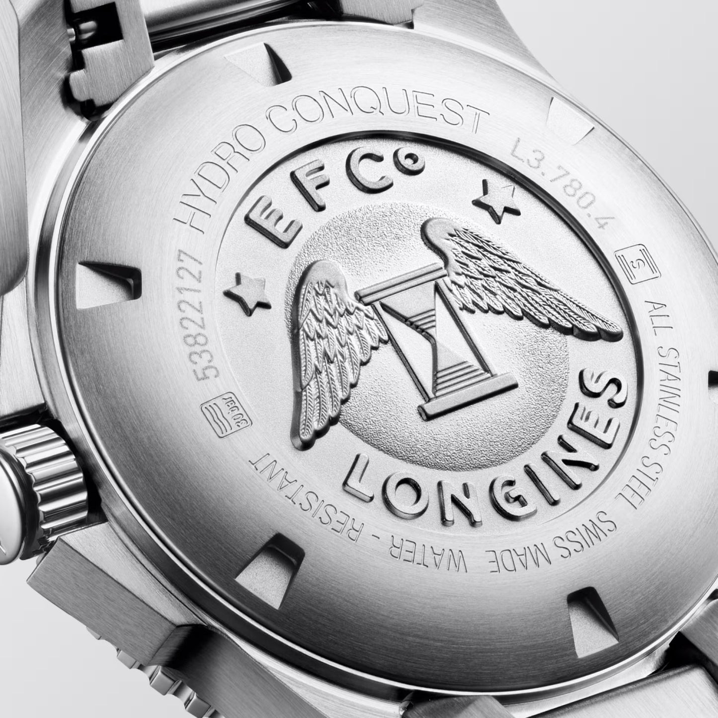 Longines Uhr Hydroconquest 39mm Schwarz Automatik Stahl