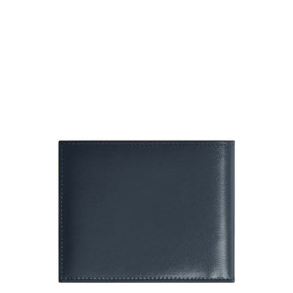 Montblanc 6cc Wallet Leather Meisterstück Blue Velvet 220446