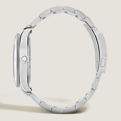 Montblanc Watch Iced Sea Automatic Date 0 Oxygen 38mm White Automatic Steel 134024