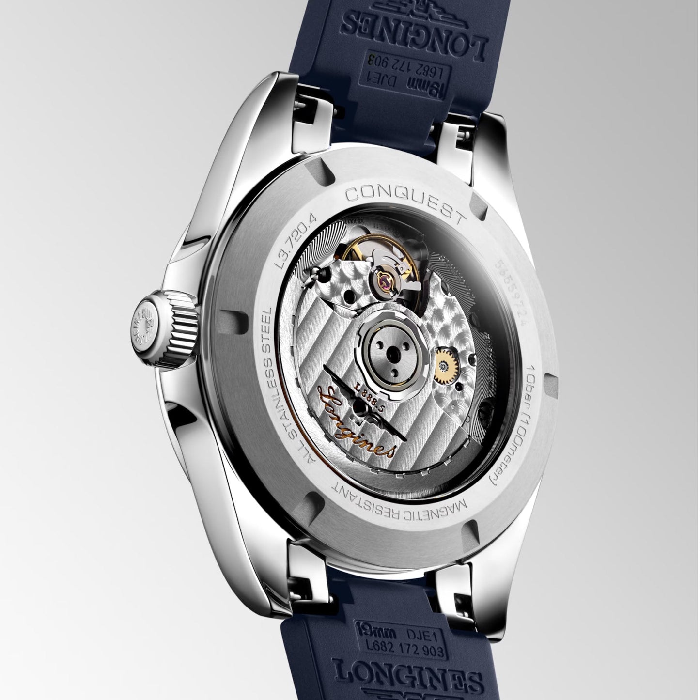 Longines Conquest Watch 38mm Blue Automatic Steel L3.720.4.92.9