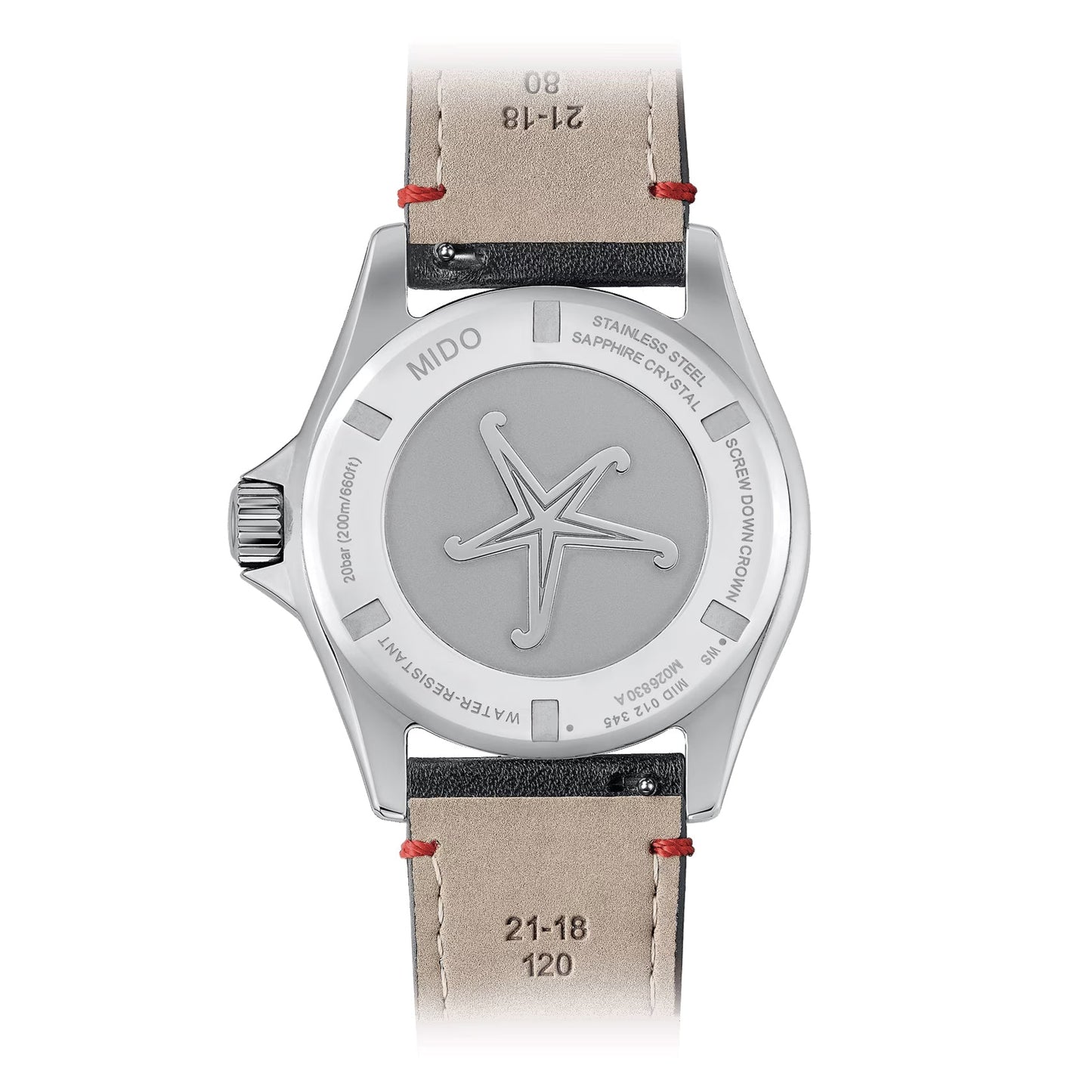 Mido watch Ocean Star Worldtimer 40mm silver automatic steel M026.830.16.030.00