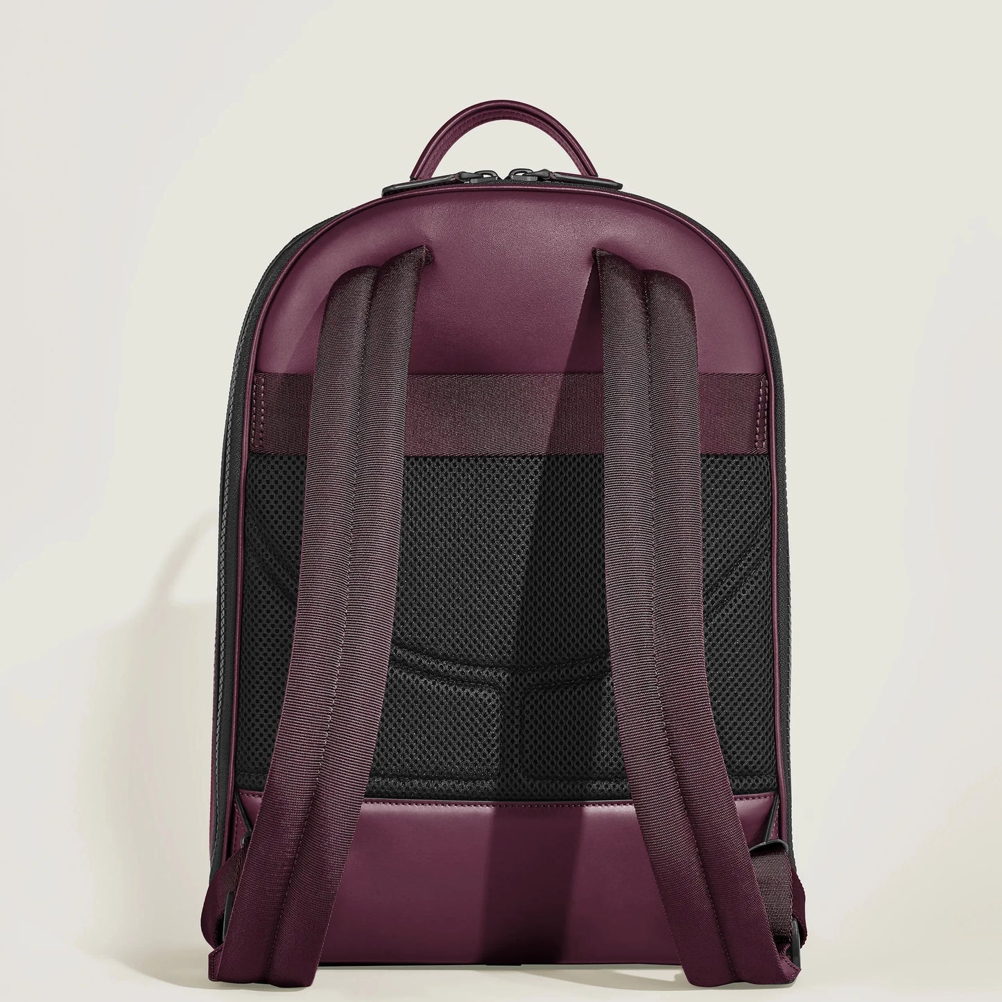 Montblanc zaino medio extreme burgundy con tasche interne per computer portatile e scomparti extreme medio